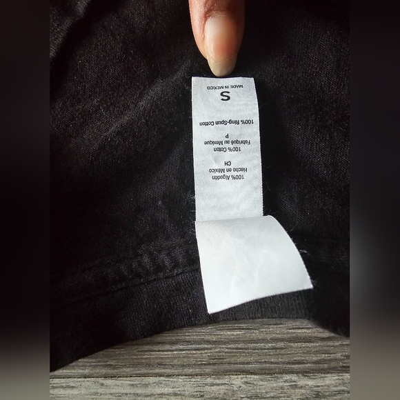 Jack-o-lantern Halloween women's orange and black size small shirt v neck - Picture 2 of 3